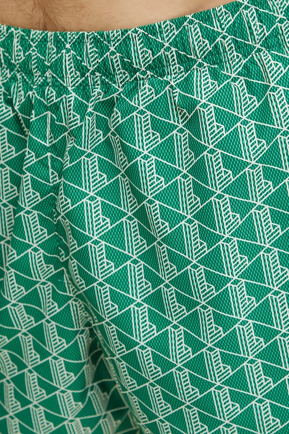 Lacoste szorty kąpielowe męskie zielony MH9086