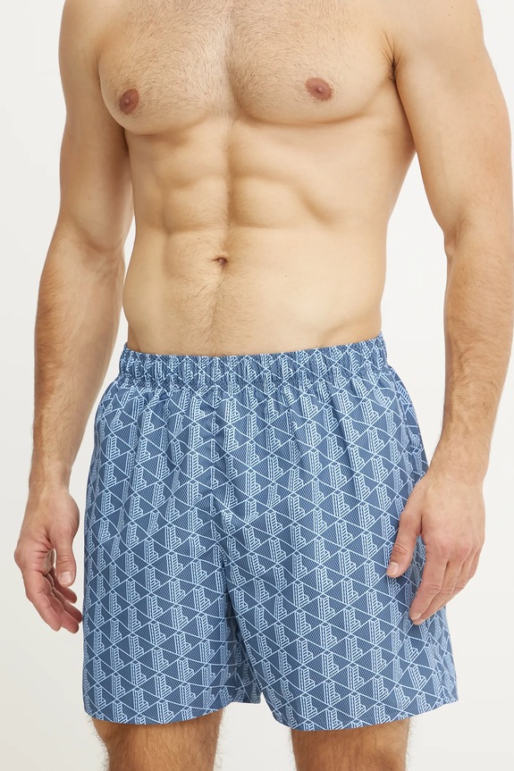 Lacoste szorty kąpielowe męskie MH9086 niebieski SS26