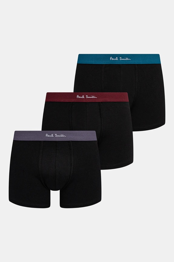 Paul Smith boxeralsó 3 db sima fekete M1A.914.P3PK75