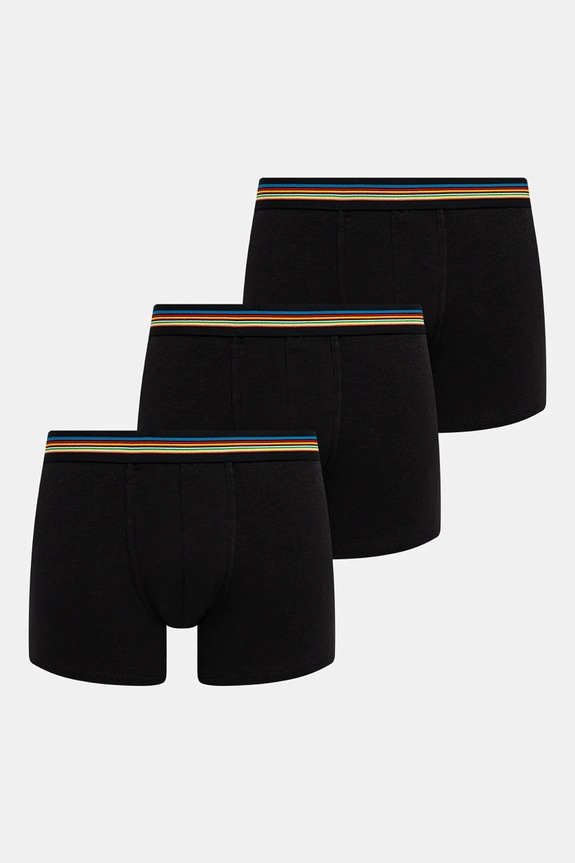 Paul Smith boxeralsó 3 db sima fekete M1A.915.P3PK26