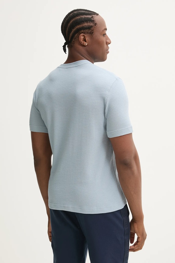 Abbigliamento HUGO T-shirt lounge da uomo con cotone Austin T-Shirt 50532011 blu
