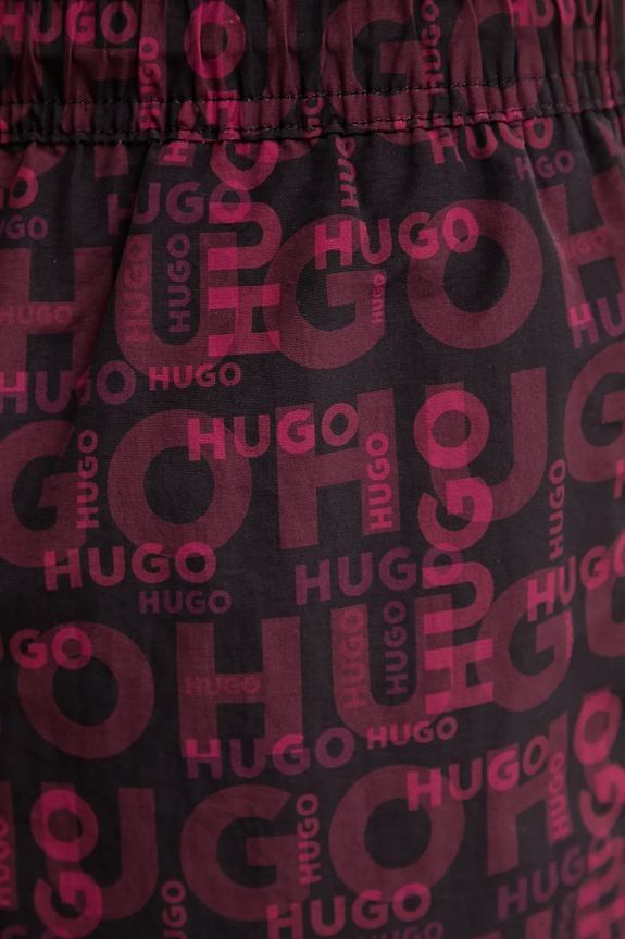 HUGO Szorty kąpielowe męskie RIK czarny 50533795