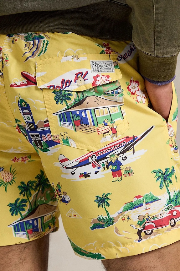 Polo Ralph Lauren swim shorts yellow 710963324