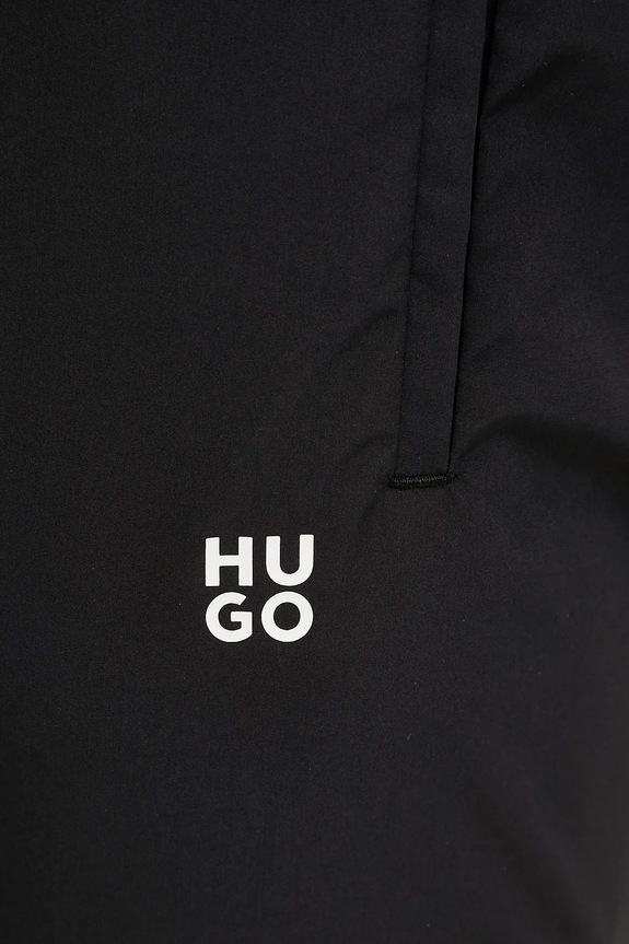 Plavecké šortky a uterák HUGO 50540187 čierna