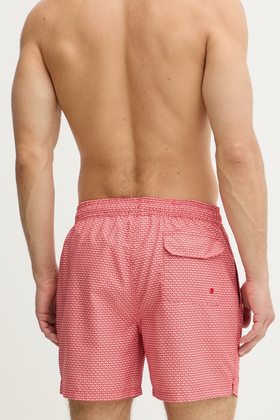 Odzież Barbour szorty kąpielowe męskie Shell Swim Short MSW0069 pomarańczowy