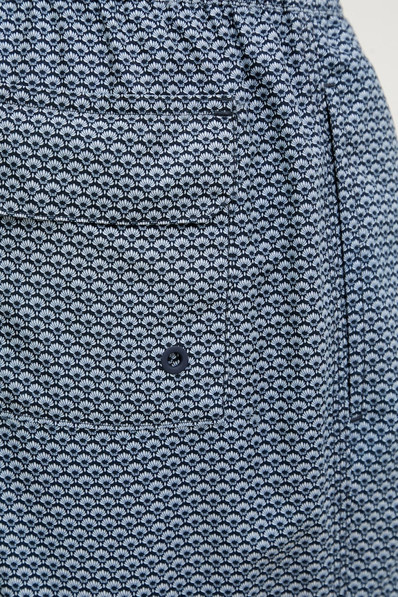 Barbour σορτς μαγιό Ανδρικά Shell Swim Short σκούρο μπλε MSW0069
