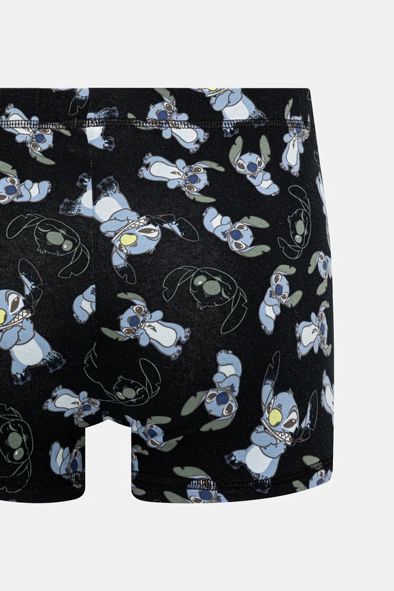 Μποξεράκια United Colors of Benetton LILO&STITCH 3W4M2X01F μαύρο SS25