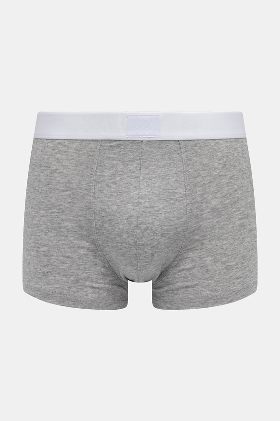 United Colors of Benetton boxeralsó sima szürke 3XKP2X01C