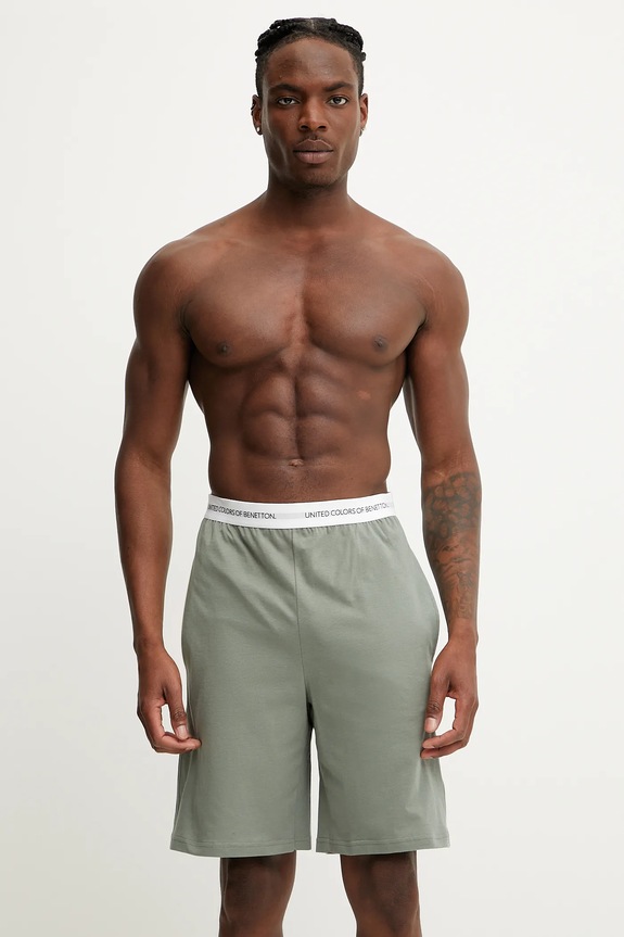 United Colors of Benetton shorts pigiama in lana fondi verde 30964900D