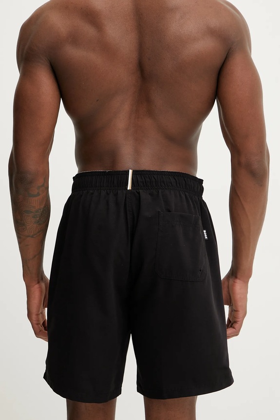 BOSS pantaloni scurti de baie 50509127 negru SS26