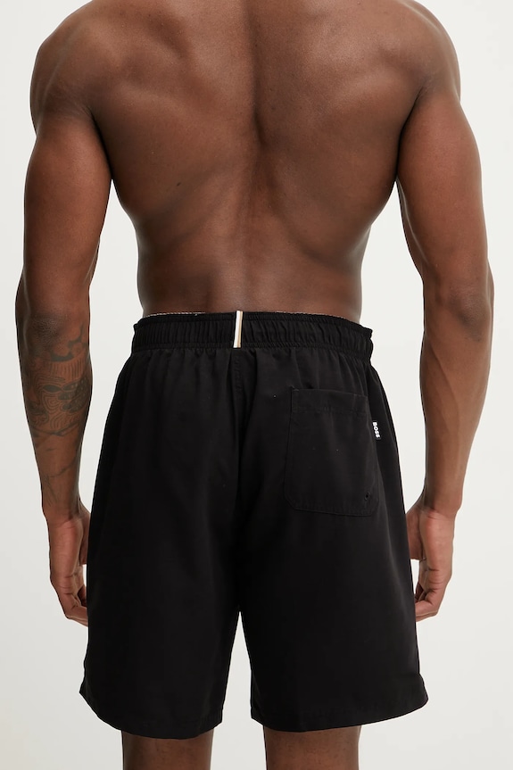 BOSS pantaloni scurti de baie 50509127 negru SS26