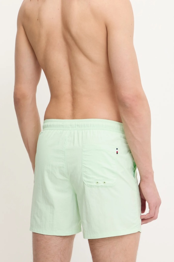 Îmbrăcăminte Tommy Hilfiger pantaloni scurți de baie bărbați UM0UM03477 verde