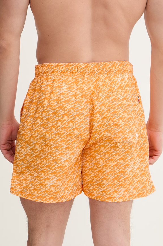 Oblačila Tommy Hilfiger kopalne kratke hlače moške UM0UM03491 oranžna