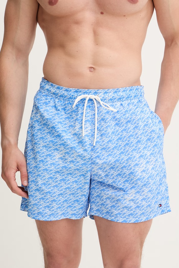 Tommy Hilfiger kopalne kratke hlače moške UM0UM03491 modra SS26