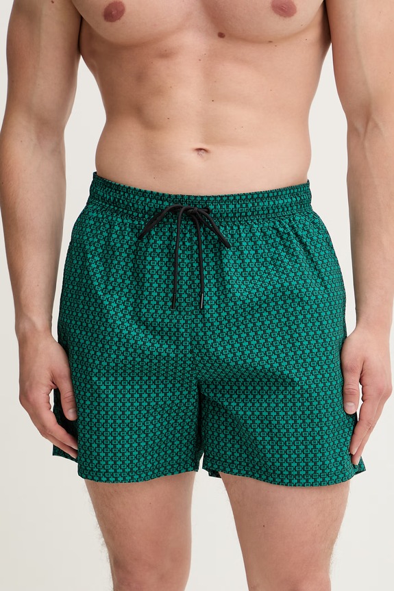 Tommy Hilfiger kopalne kratke hlače moške UM0UM03491 zelena SS26