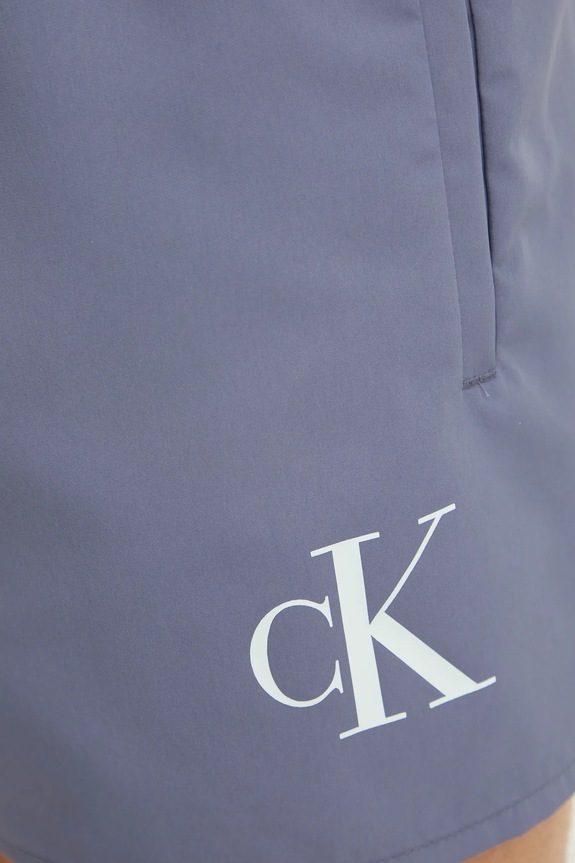 Calvin Klein szorty kąpielowe niebieski KM0KM01099