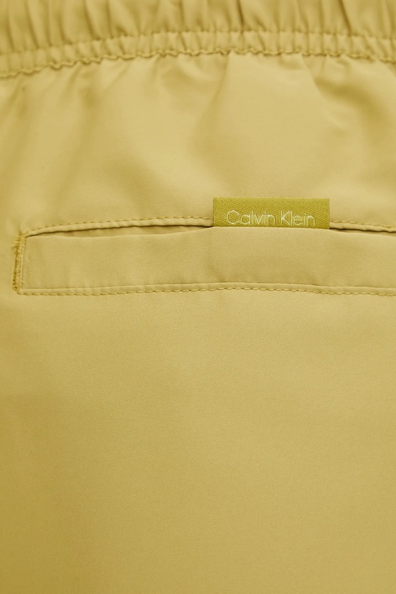 Calvin Klein szorty kąpielowe zielony KM0KM01166