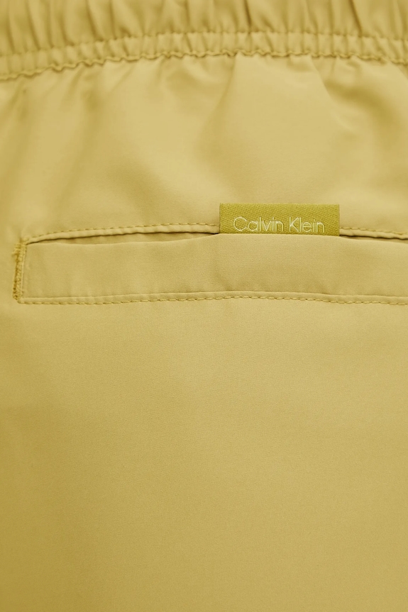 Calvin Klein szorty kąpielowe zielony KM0KM01166