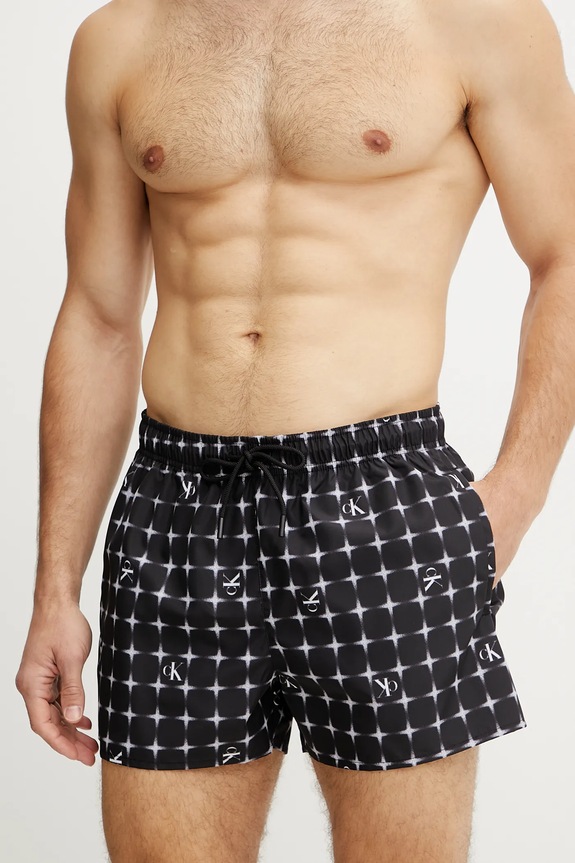 Calvin Klein szorty kąpielowe KM0KM01172 czarny SS25