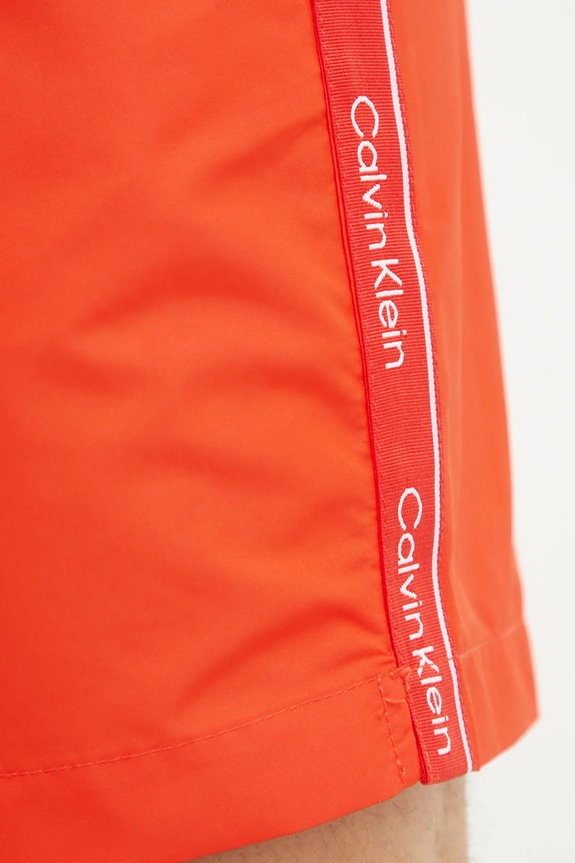 Calvin Klein szorty kąpielowe czerwony KM0KM01109
