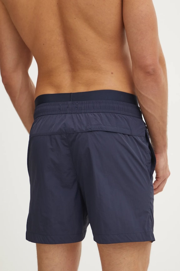 Odzież Calvin Klein szorty kąpielowe KM0KM01104 granatowy