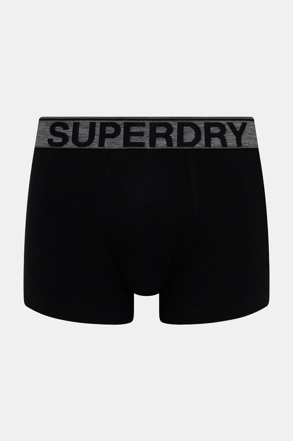 Boxerky Superdry 3-pack M3110450B.C4Y černá SS25