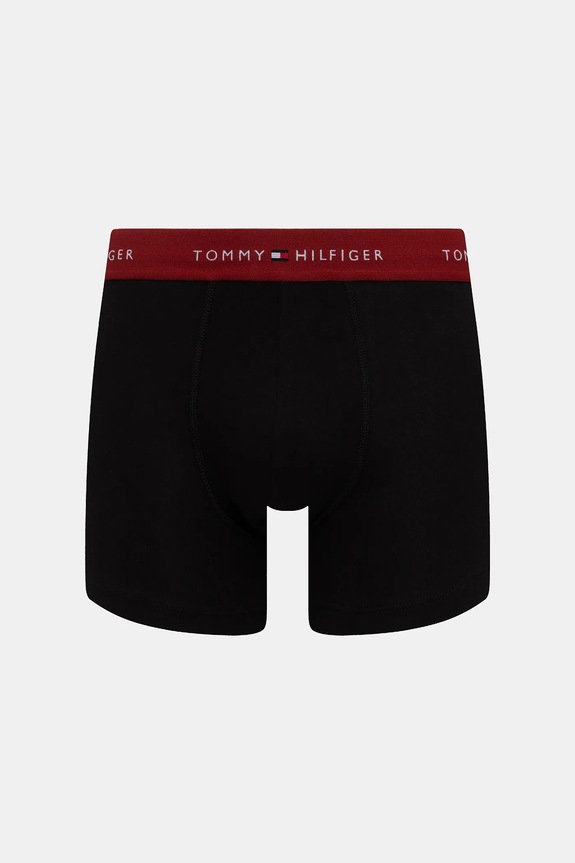Boxerky Tommy Hilfiger 3-pak UM0UM02763. burgundské AA00
