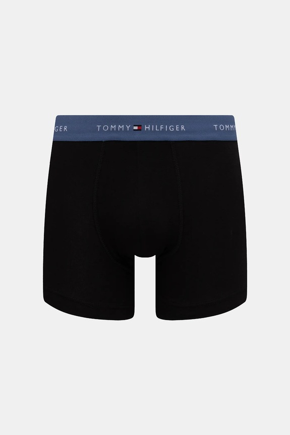 Boxerky Tommy Hilfiger 3-pak burgundské UM0UM02763.