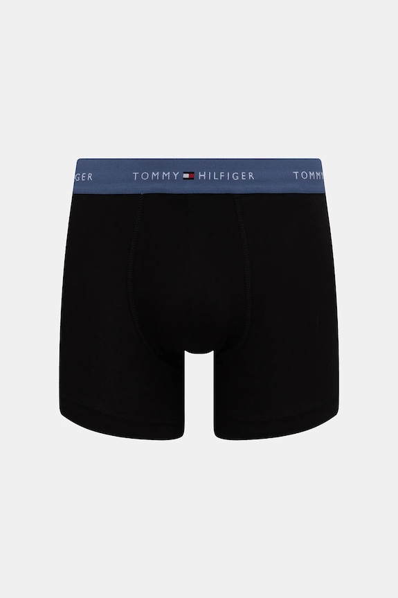 Boxerky Tommy Hilfiger 3-pak burgundské UM0UM02763.