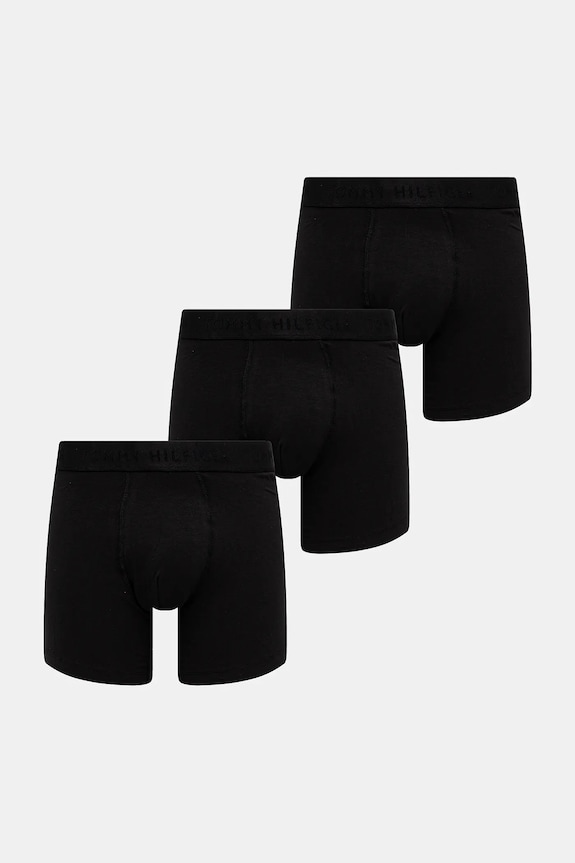 Tommy Hilfiger boxer pacco da 3 maglia nero UM0UM03393
