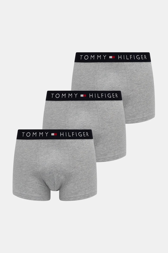 Tommy Hilfiger boxer pacco da 3 maglia grigio UM0UM03400