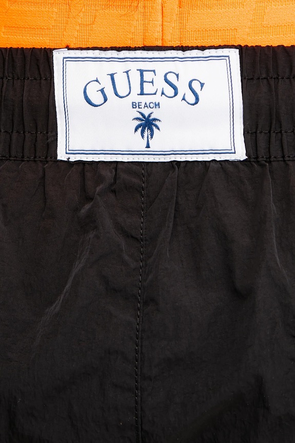 Guess fürdőnadrág fekete F5GT12.WH1C2