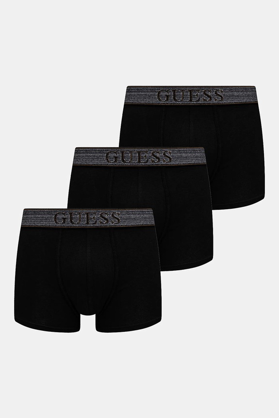 Guess bokserki JOE 3-pack dzianina czarny U4RG33.K6YW0