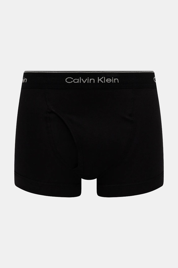 Calvin Klein Underwear pamut boxeralsó 3 db 000NB4003A fekete AA00