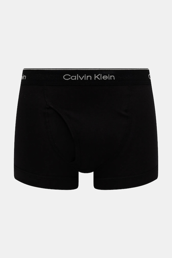 Calvin Klein Underwear pamut boxeralsó 3 db 000NB4003A fekete AA00
