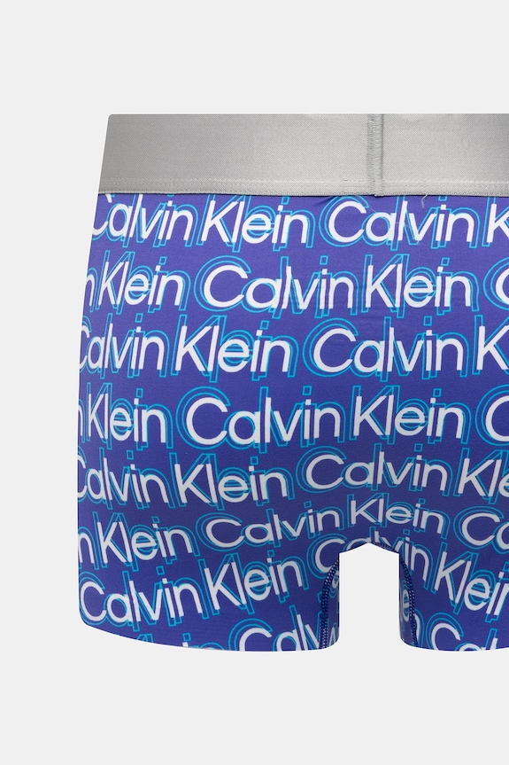 Calvin Klein Underwear priliehavé boxerky pánske LV00NB4127 modrá SS26