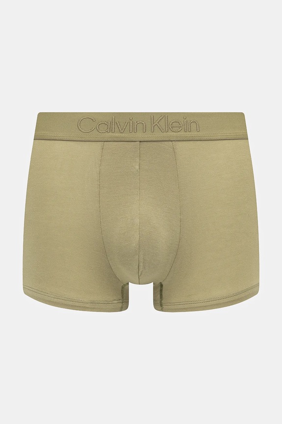 Calvin Klein Underwear boxeralsó sima zöld LV00NB4197