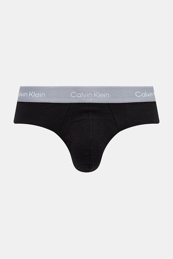 Calvin Klein Underwear slipy pánske bavlnené s elastanom 5-pak LV00NB4287 čierna SS26