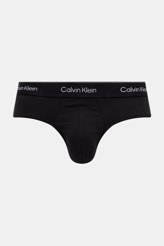 Oblečenie Calvin Klein Underwear slipy pánske bavlnené s elastanom 5-pak LV00NB4287 čierna