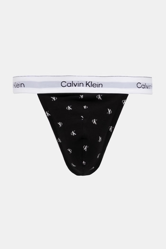 Oblečenie Calvin Klein Underwear tangá pánske bavlnené s elastanom 3-pak LV00NB4386 biela