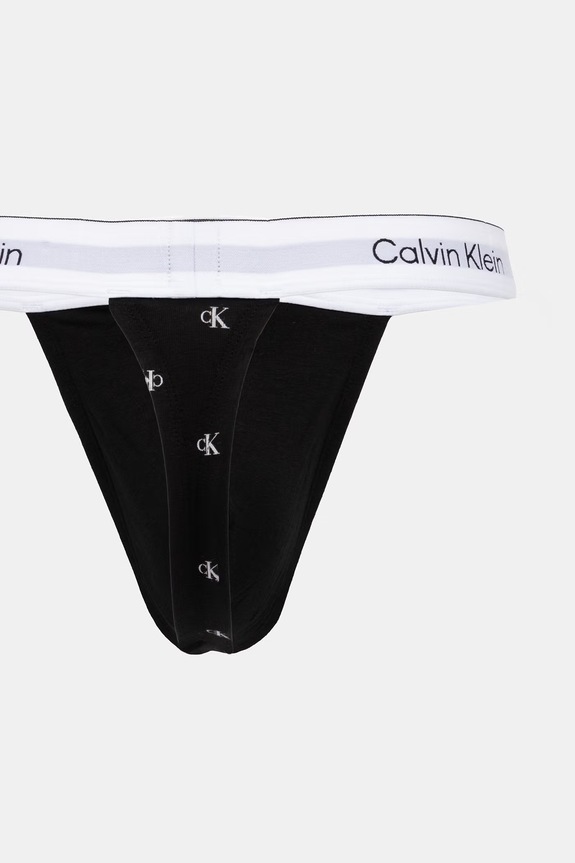 Calvin Klein Underwear tangá pánske bavlnené s elastanom 3-pak LV00NB4386