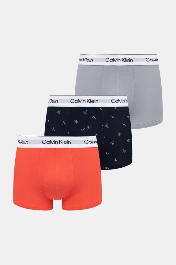 Calvin Klein Underwear bokserki dopasowane męskie 3-pack czerwony LV00NB4389