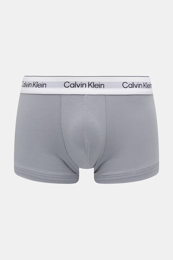 Odzież Calvin Klein Underwear bokserki dopasowane męskie 3-pack LV00NB4389 niebieski
