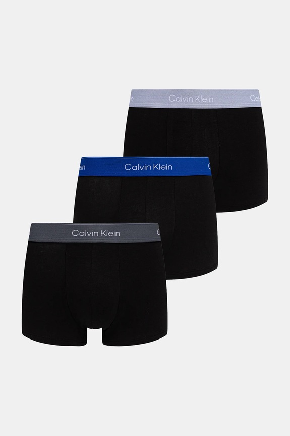 Calvin Klein Underwear boxeri mulați bărbați pachet de 3 boxeri negru LV00NB4389