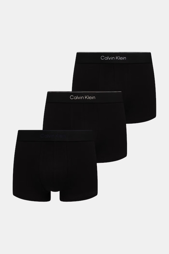 Calvin Klein Underwear priliehavé boxerky pánske 3-pak čierna LV00NB4389