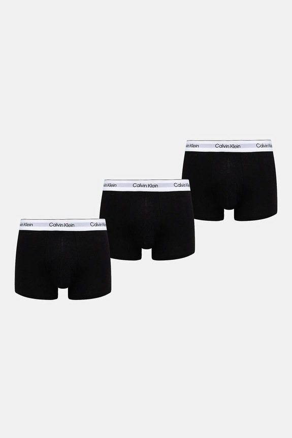 Calvin Klein Underwear boxeralsó 3 db sima fekete LV00NB4392