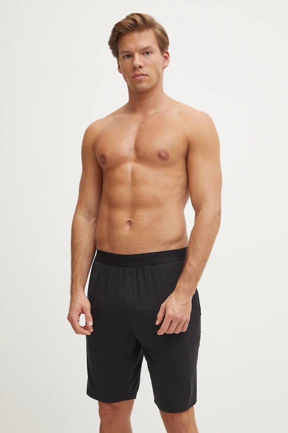 Calvin Klein Underwear szorty piżamowe LV00NM2824 czarny SS26