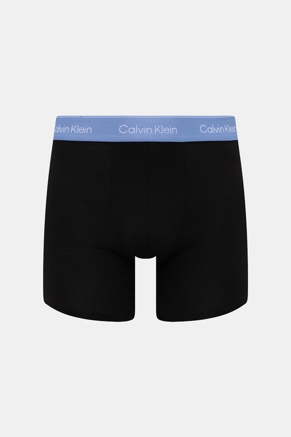 Calvin Klein Underwear boxerky pánske bavlnené s elastanom 5-pak LV00NB4395 čierna