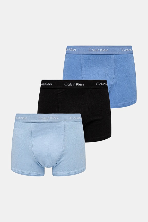 Calvin Klein Underwear férfi 3-as csomag sima kék LV00NB4286