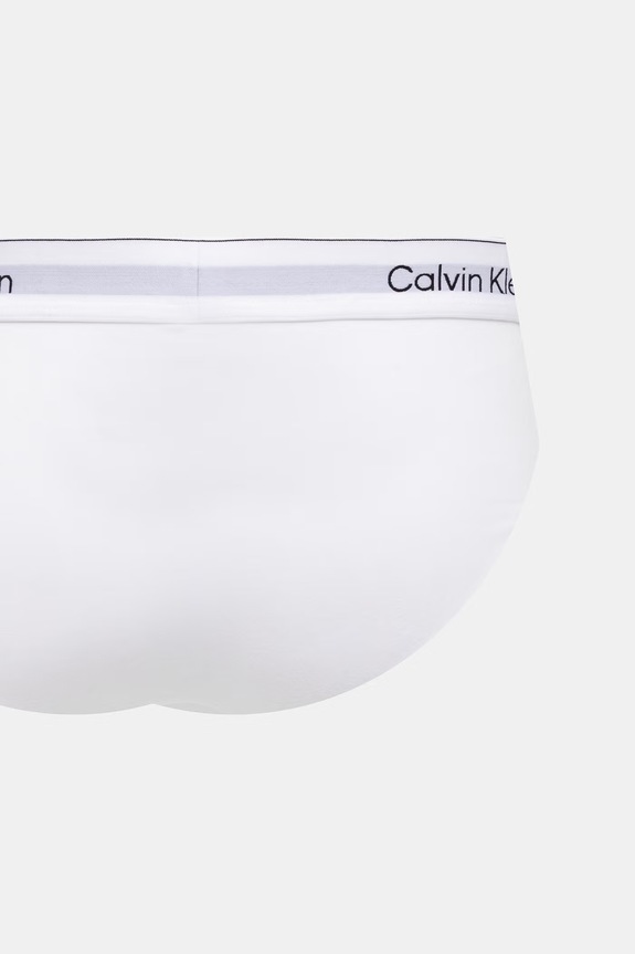 Calvin Klein Underwear bokserki dopasowane męskie bawełniane z elastanem 3-pack LV00NB4388 biały